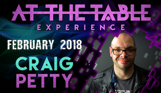 At The Table Live Lecture Craig Petty February 7th 2018 - Click Image to Close